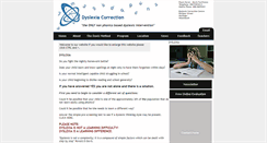 Desktop Screenshot of dyslexiacorrection.info